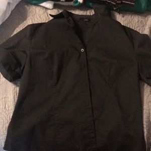 Black button up